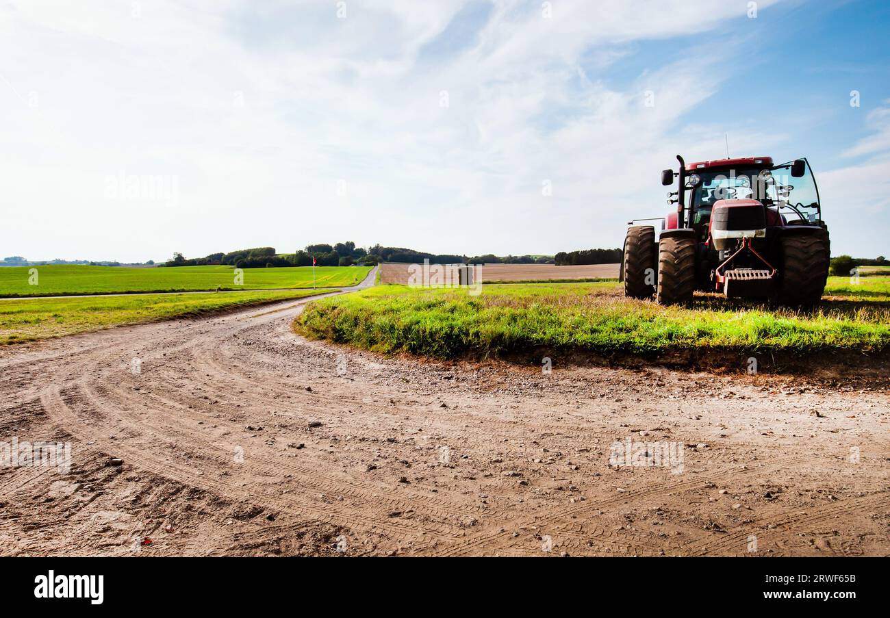 Agricultural site in Roskilde Denmark Stock Photo