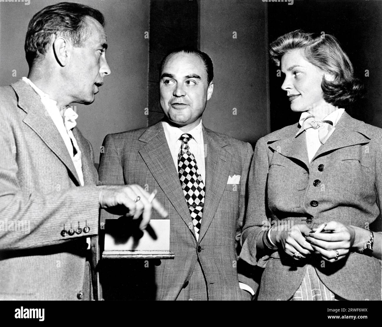 American actor humphrey wife actress Black and White Stock Photos ...