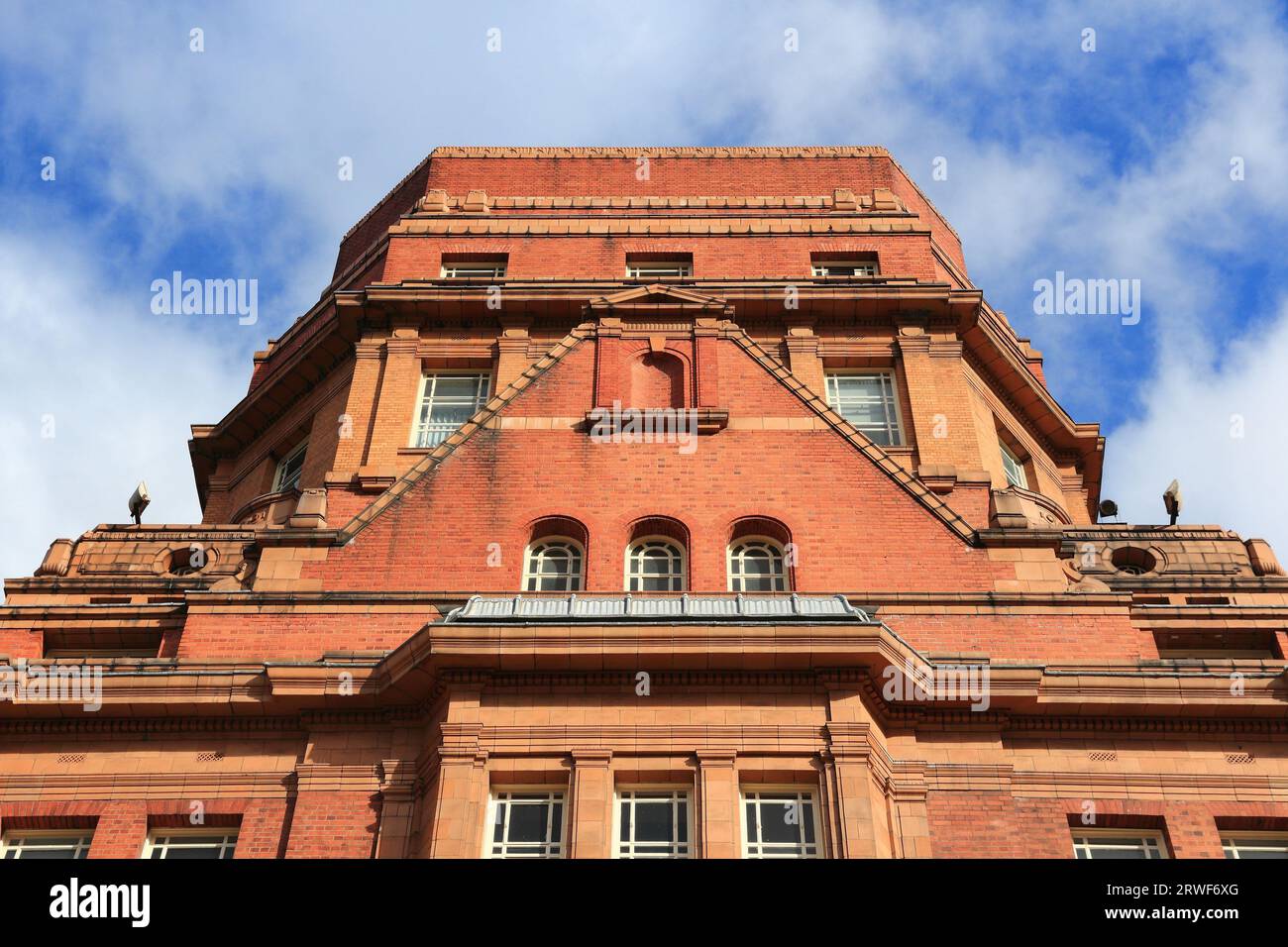 Manchester, UK. University of Manchester, Sackville Street Building. Stock Photo