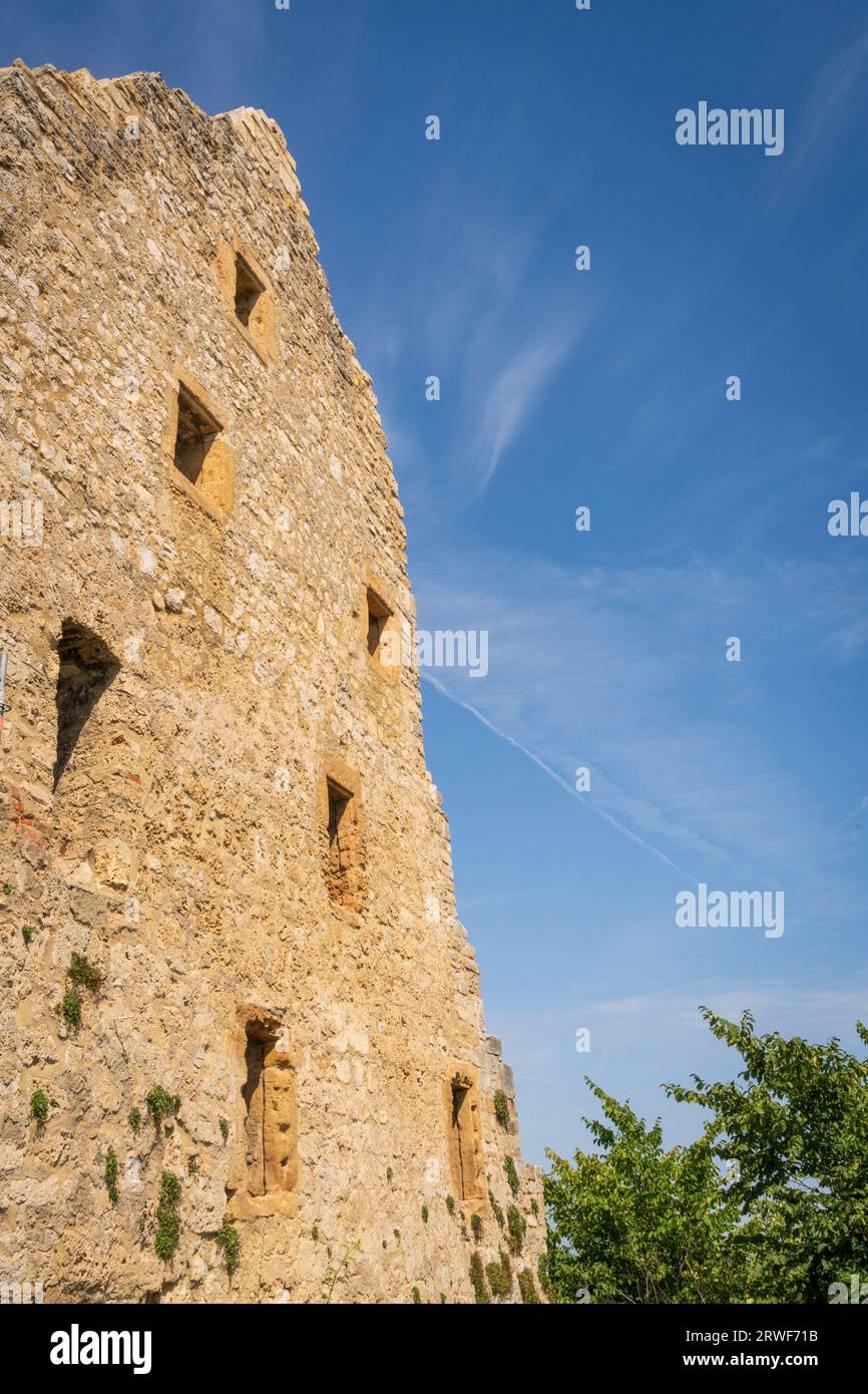 The Burgruine Hohenurach, Stronghold Atop a Hill in Bad Urach, Germany ...