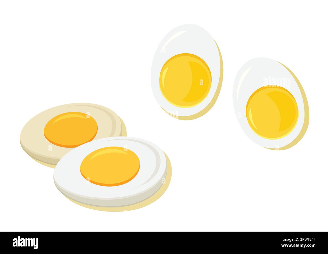 Boiled Egg PNG Transparent Images Free Download, Vector Files