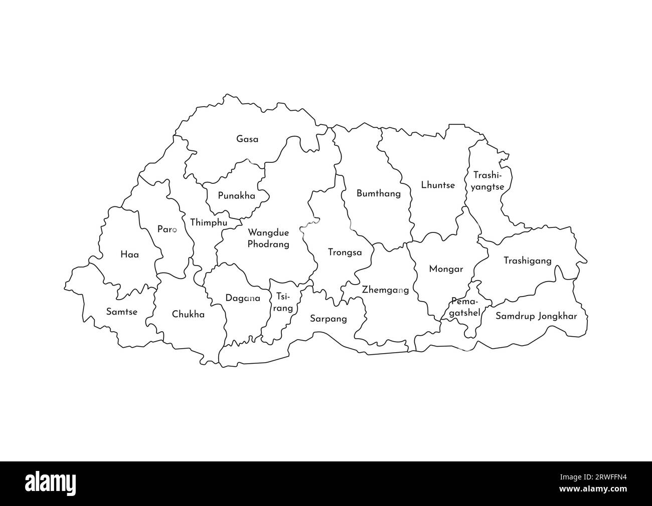 Vector Map Portugal Districts Autonomous Regions Subdivided Municipalities  Each Region Stock Vector by ©Jktu_21 175841466