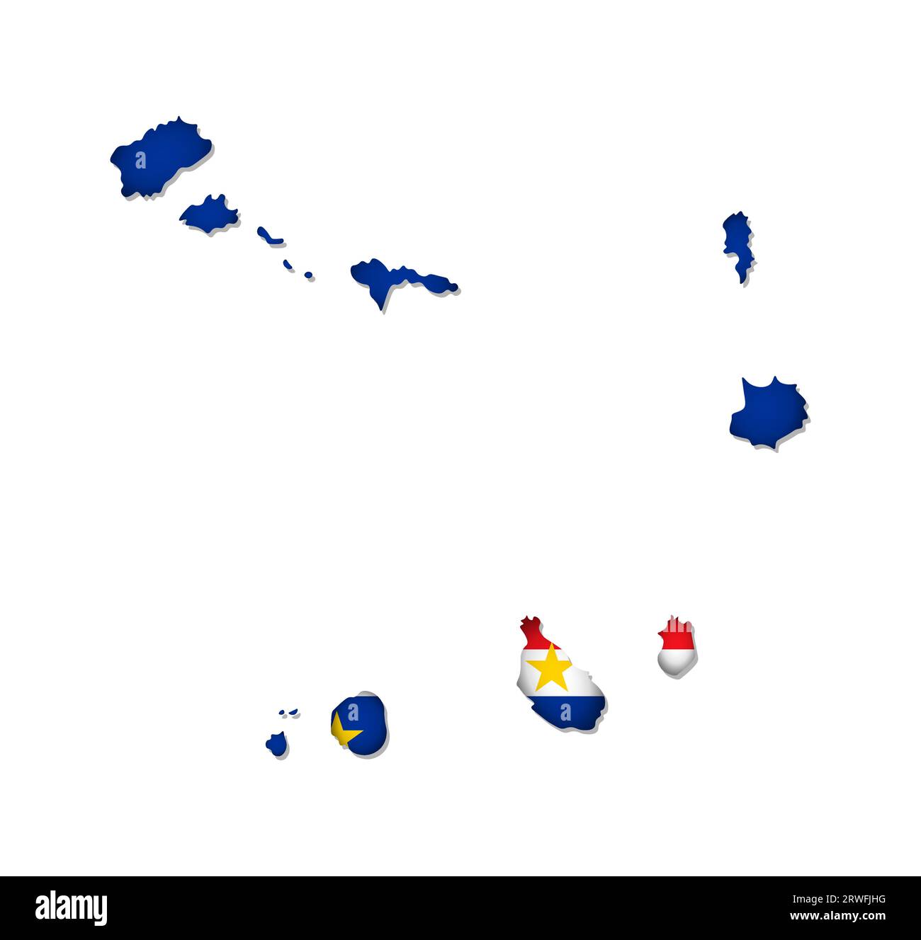 Cabo Verde Flag Map Cape Verde Praira Flag Map Poster Picture Metal