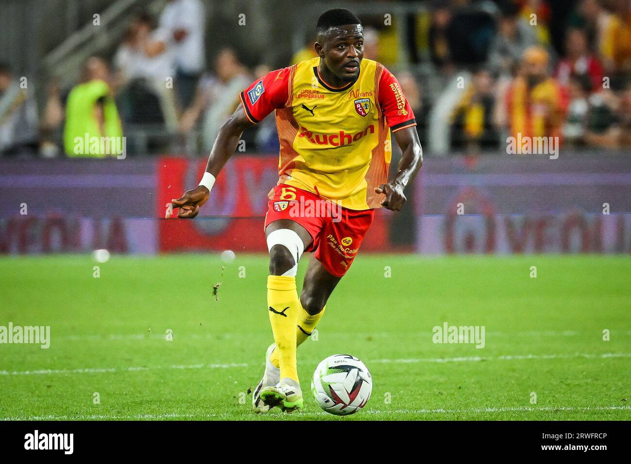 Salis Abdul SAMED of Lens during the French championship Ligue 1 football match between RC Lens and FC Metz on September 16, 2023 at Felix Bollaert stadium in Lens, France - Photo Matthieu Mirville / DPPI Stock Photo