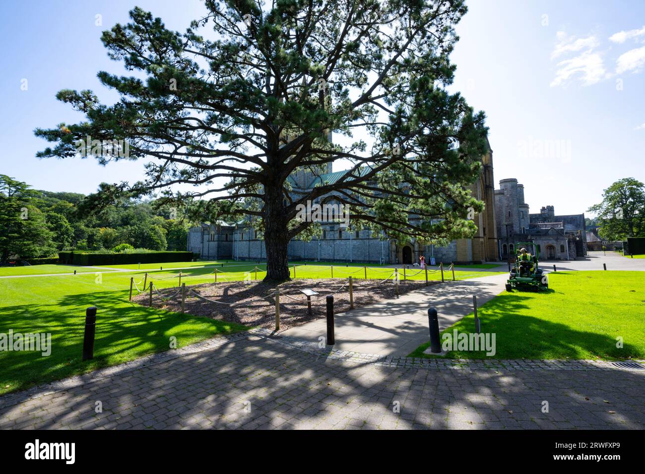 BUCKFASTLEIGH ABBEY BUCKFAST ABBEY DEVON Stock Photo Alamy