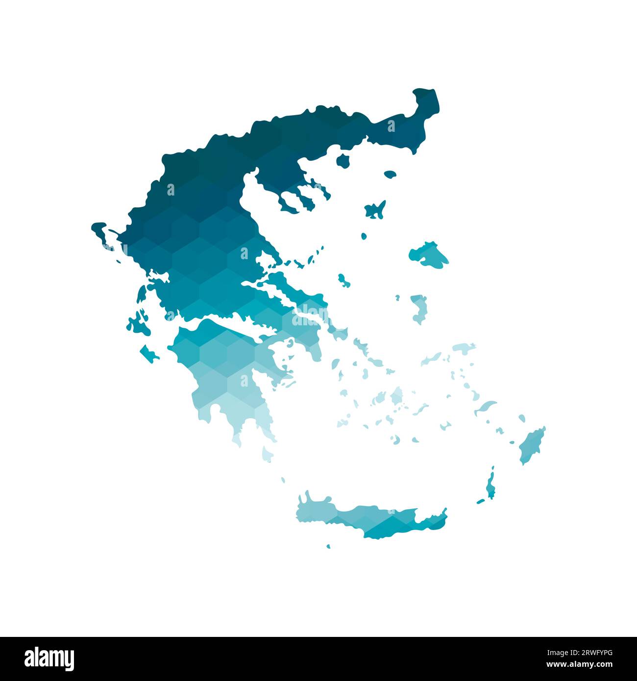 Vector isolated illustration icon with simplified blue silhouette of