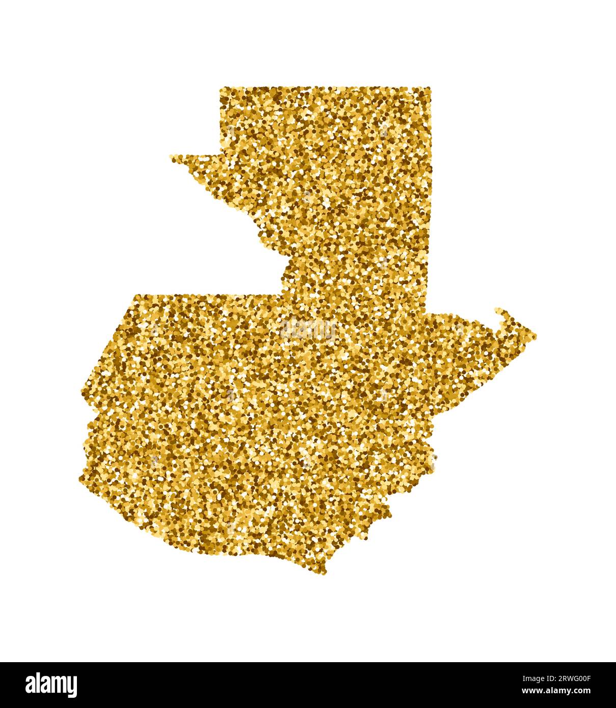 Guatemala gold map Cut Out Stock Images & Pictures Alamy