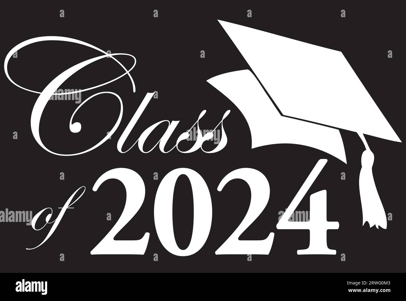 Class Of 2024 Stock Vector Image And Art Alamy