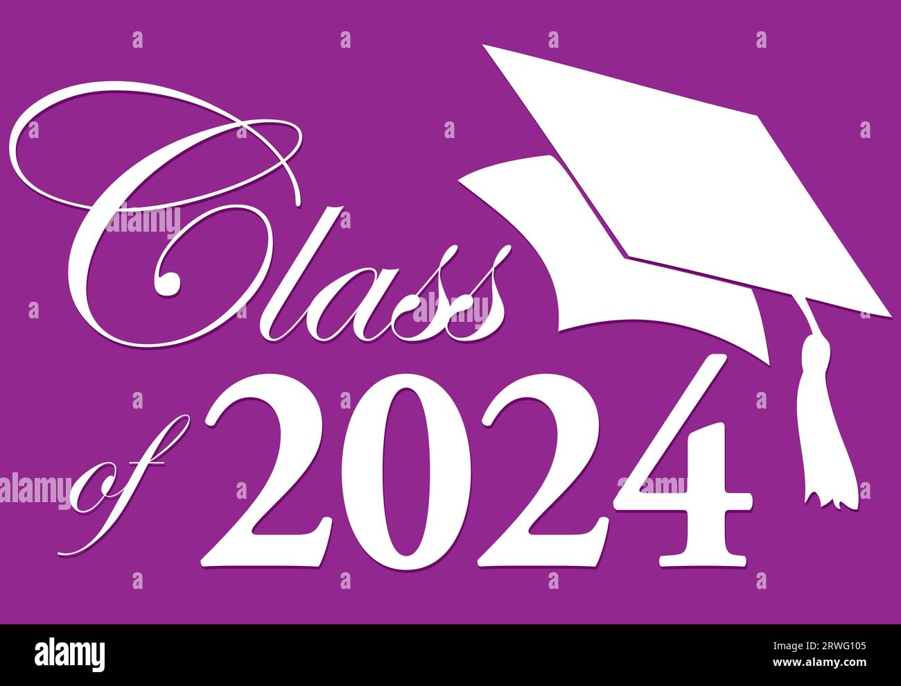 Purple Class of 2025 Stock Vector Image & Art Alamy