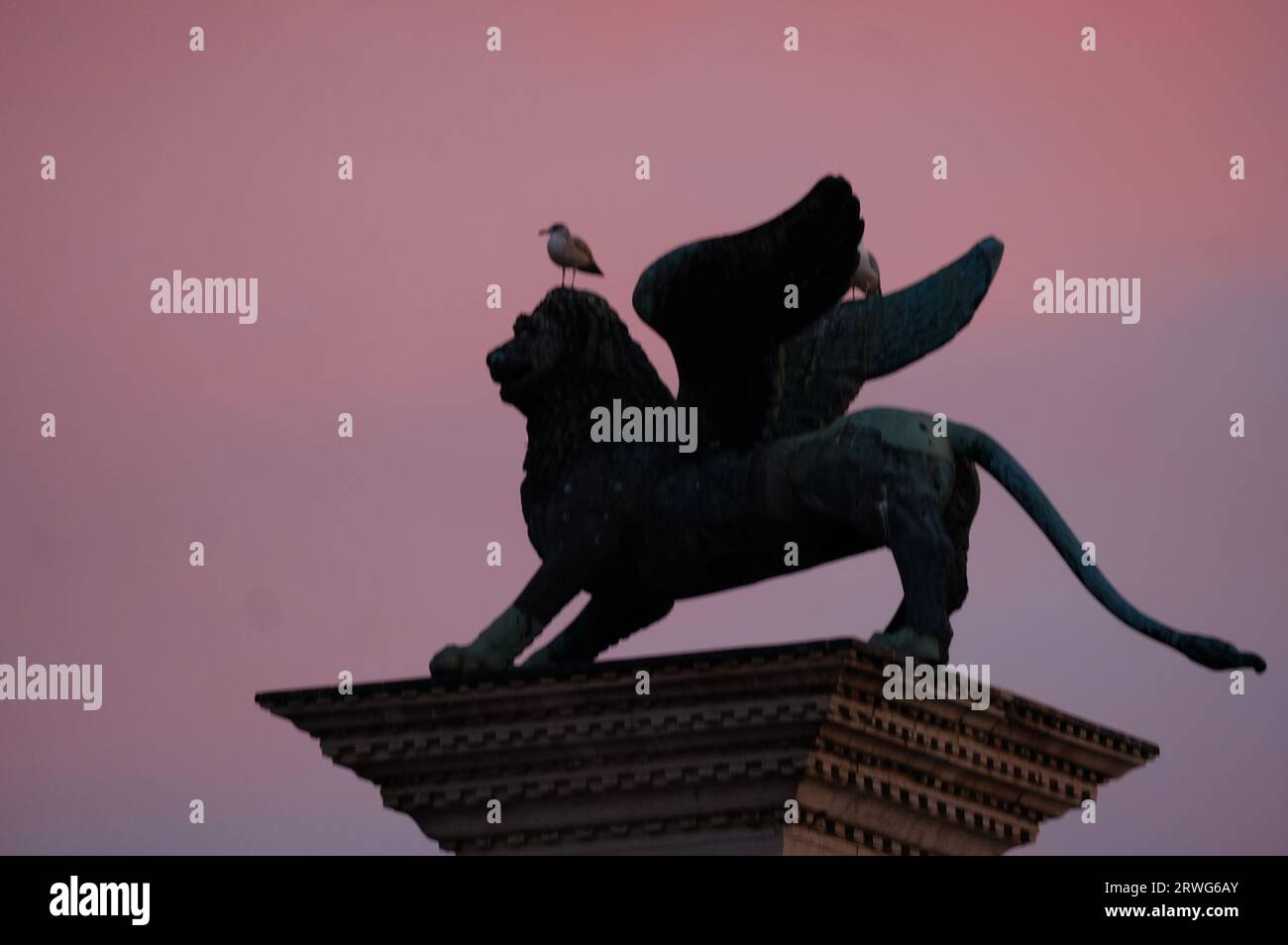 Views of Venice at Sunset Stock Photo - Alamy