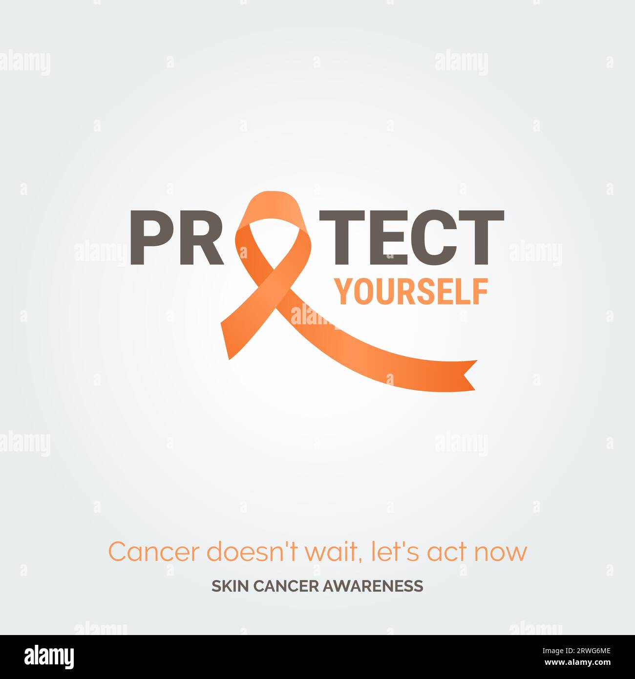Vector Background for Change. Skin Cancer Awareness Stock Vector Image ...