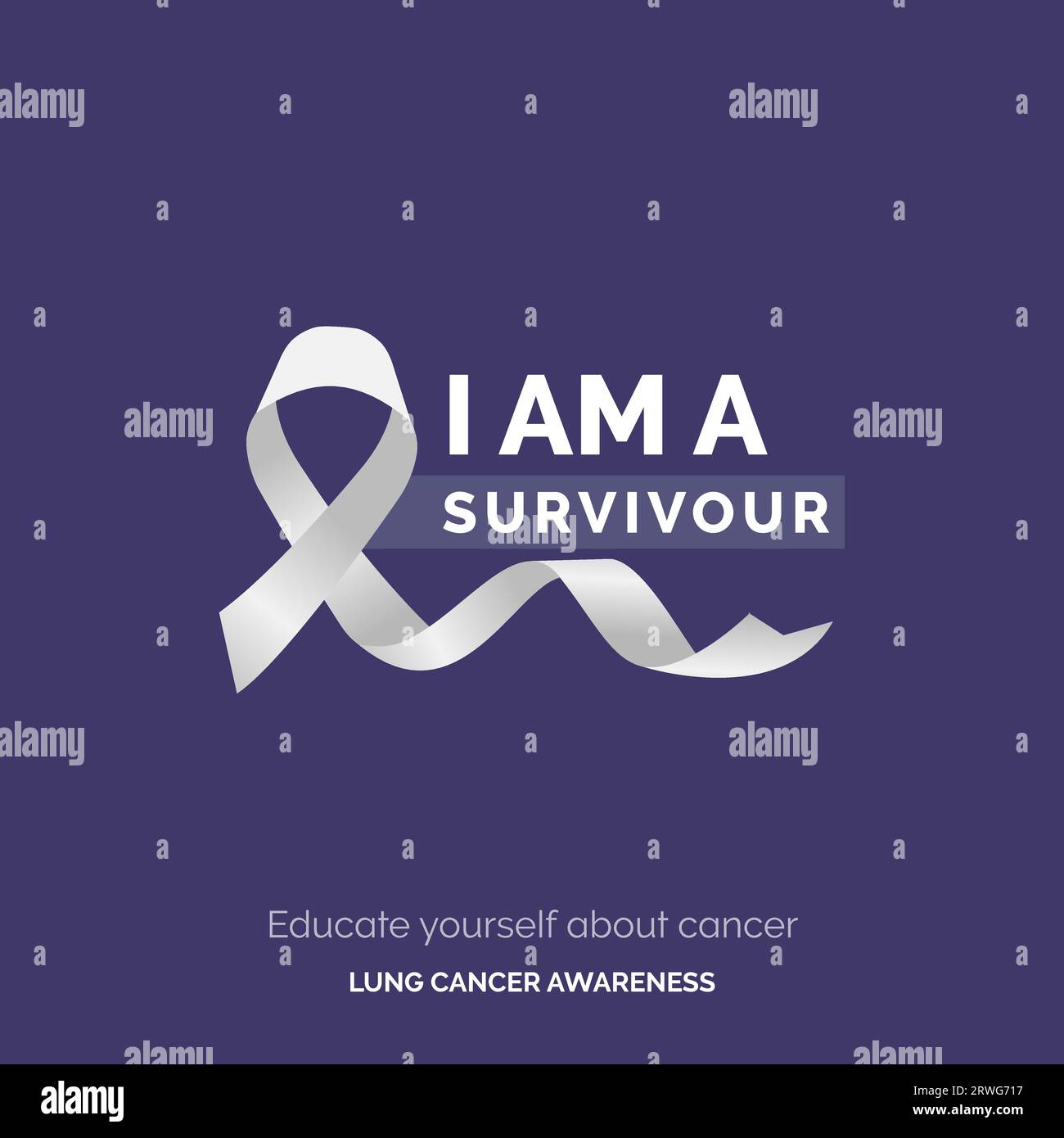 Championing Lung Wellness. Awareness Posters Stock Vector Image & Art ...