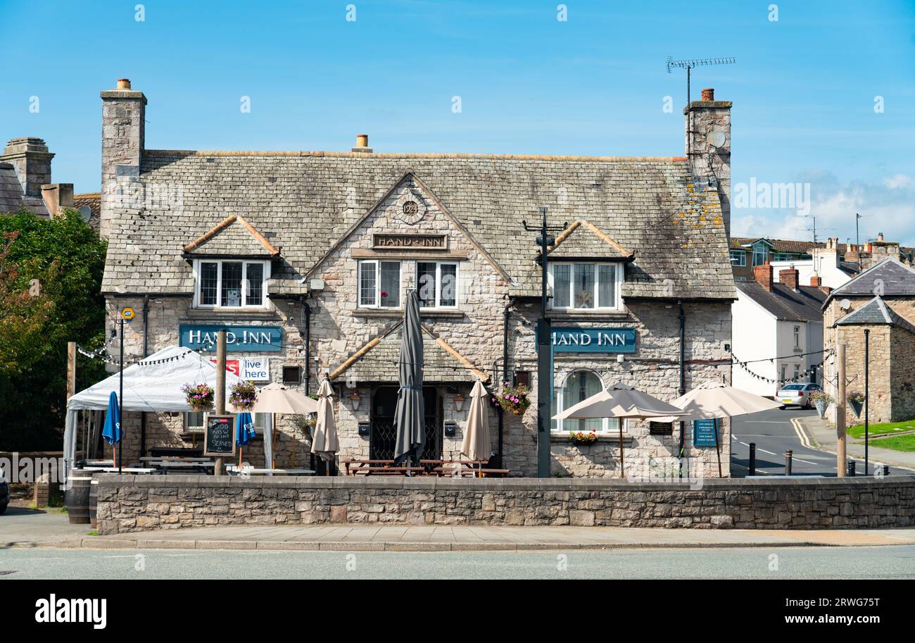 The Hand Inn, Henllan Street, Denbigh, North Wales. Image taken in