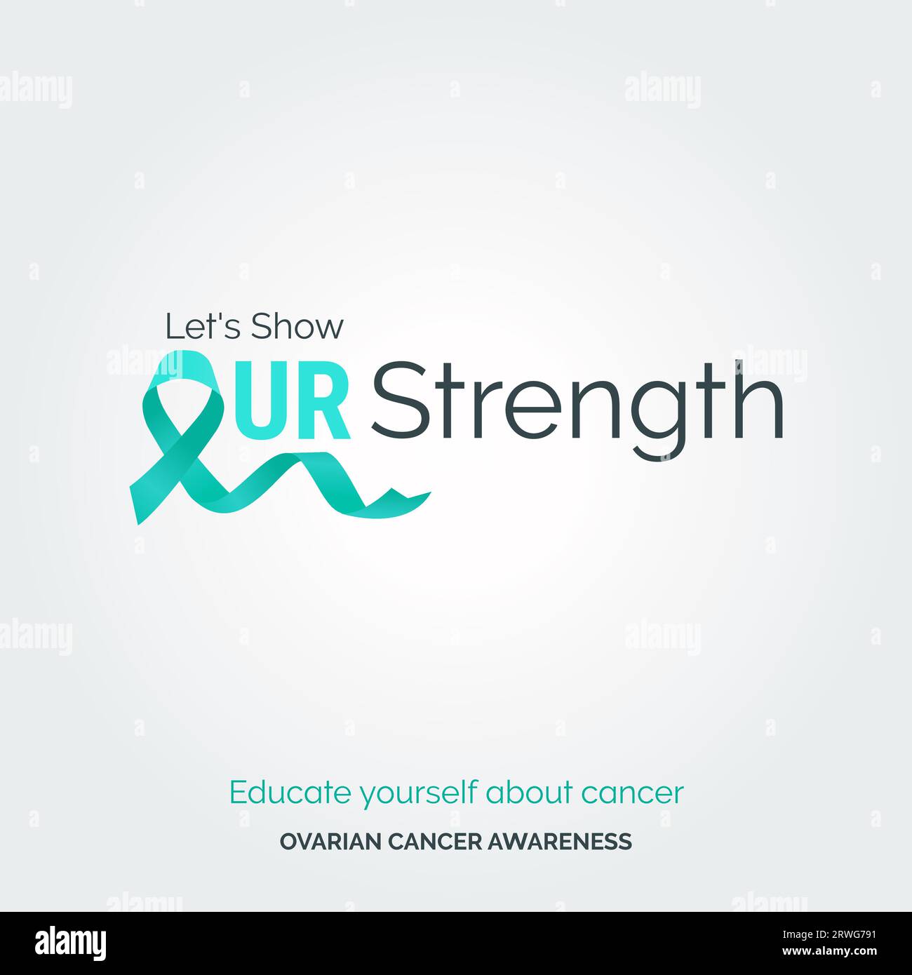 Designing Hope. Ovarian Cancer Awareness Posters Stock Vector Image