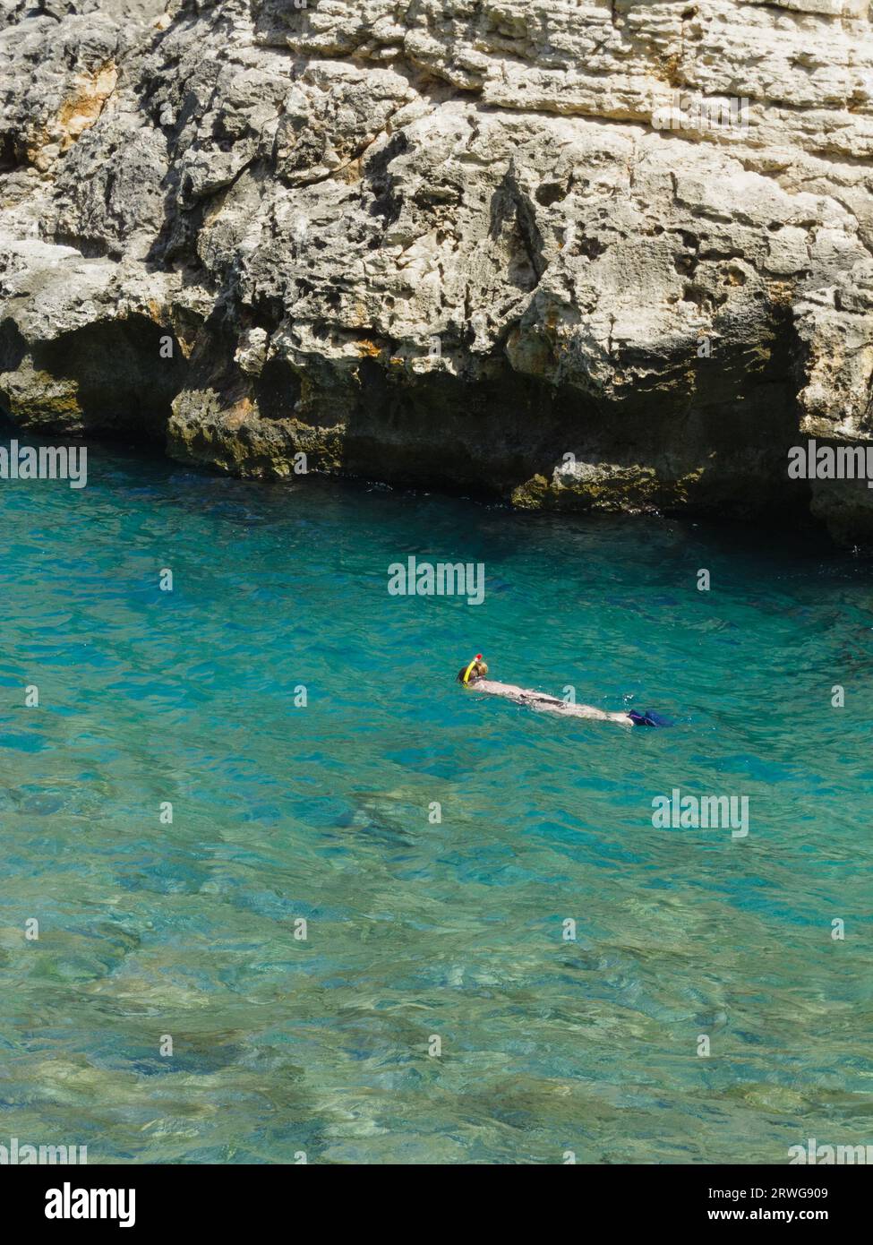 Kokkino Chorio a popular inlet for scuba diving in the Apokoronas area
