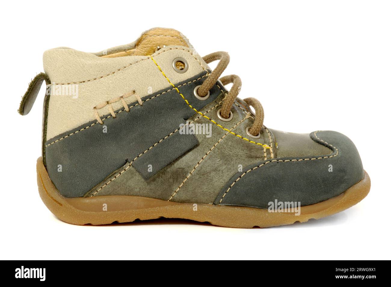 Boot isolated on a clean white background Stock Photo - Alamy