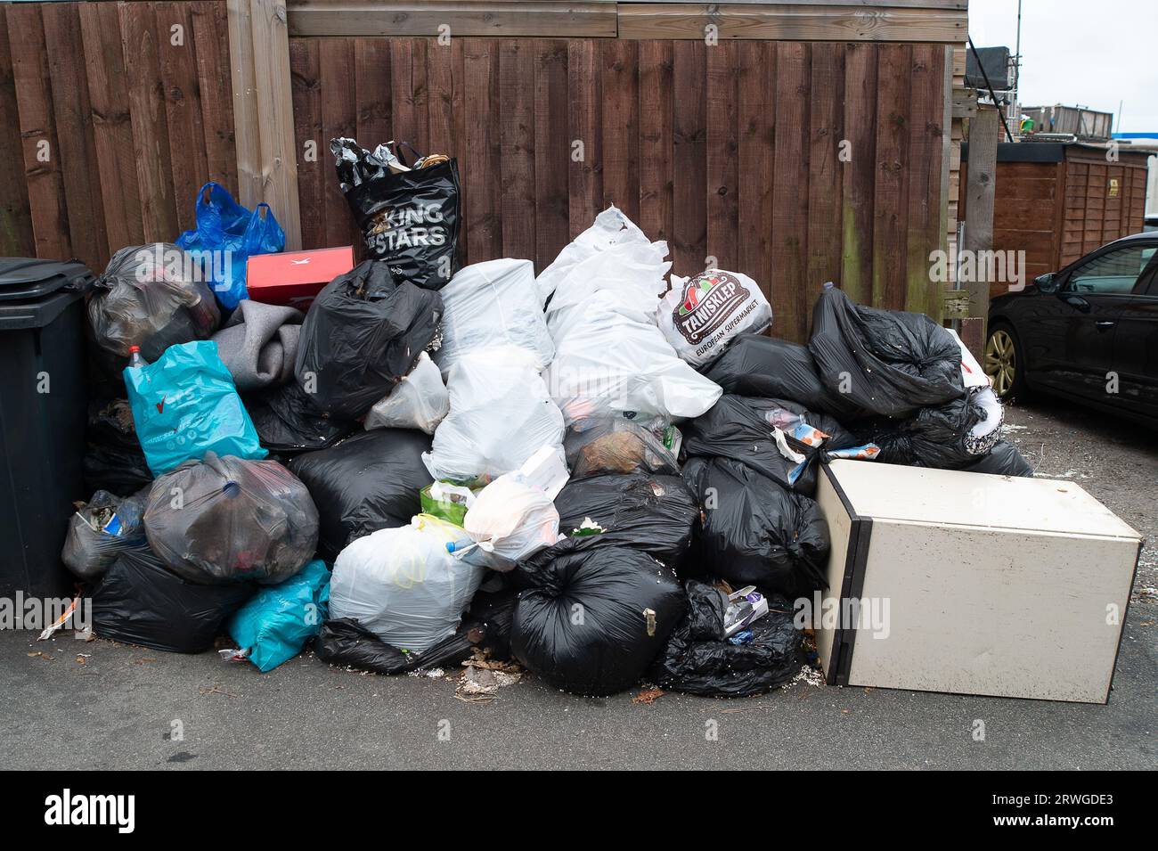 Kerbside recycling bags hires stock photography and images Alamy