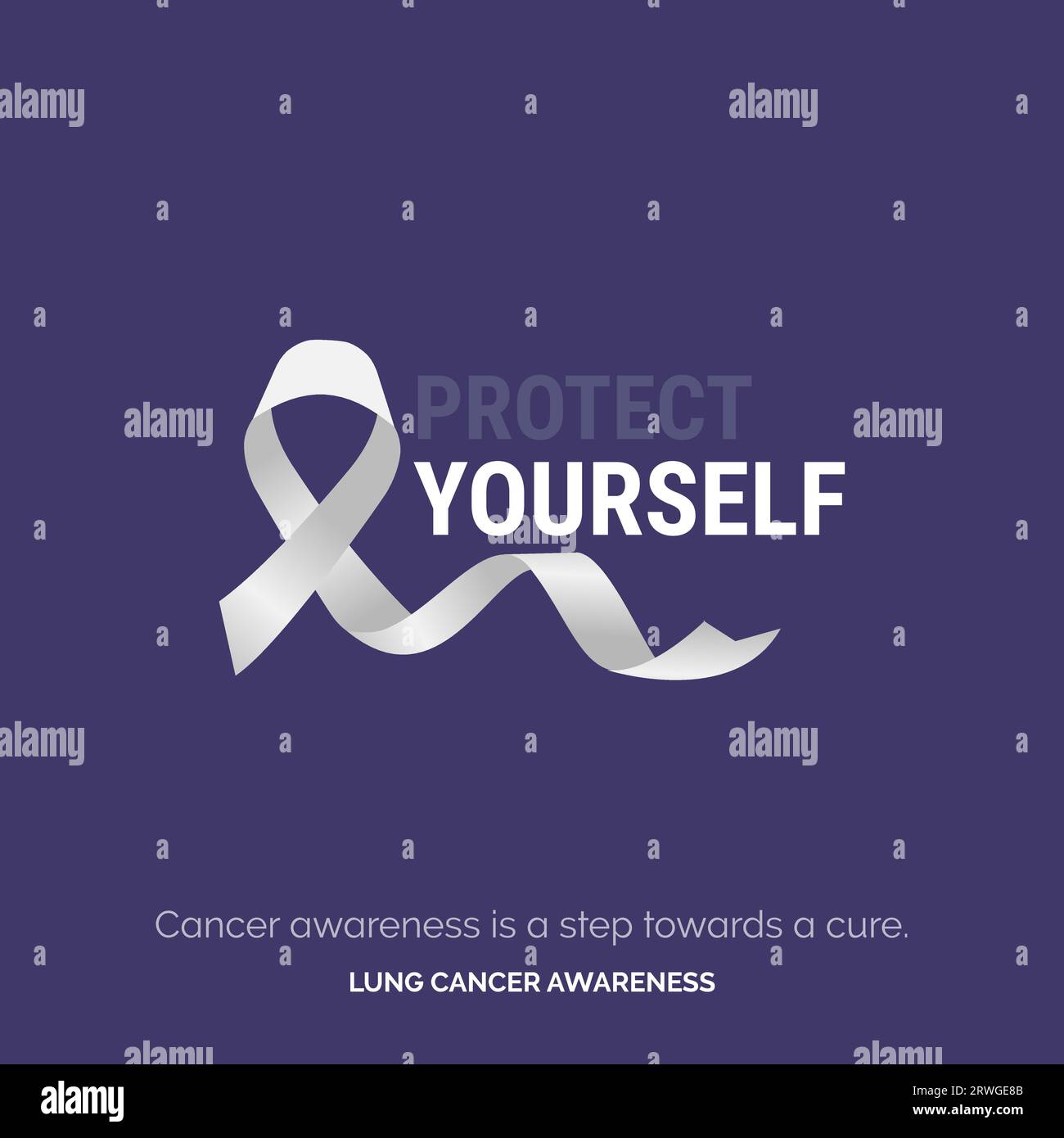 Triumph Together. Vector Background Lung Health Stock Vector Image ...