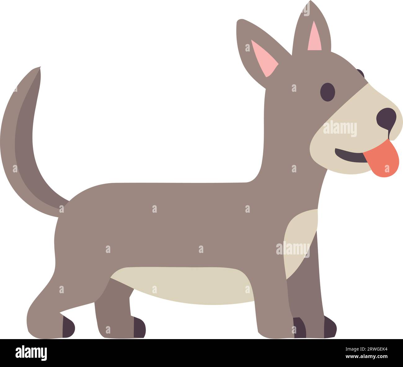 puppy sitting design Stock Vector Image & Art - Alamy