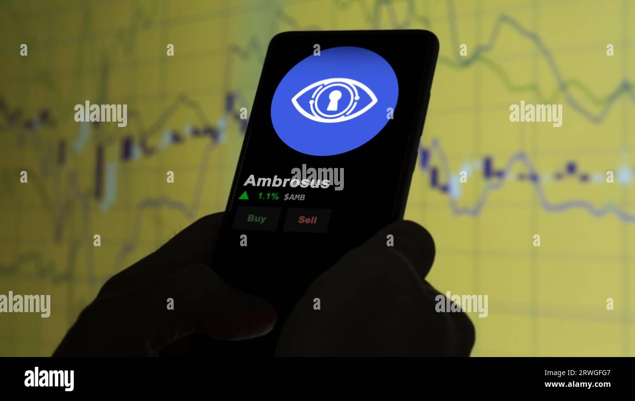 Ambrosus blockchain hi-res stock photography and images - Alamy