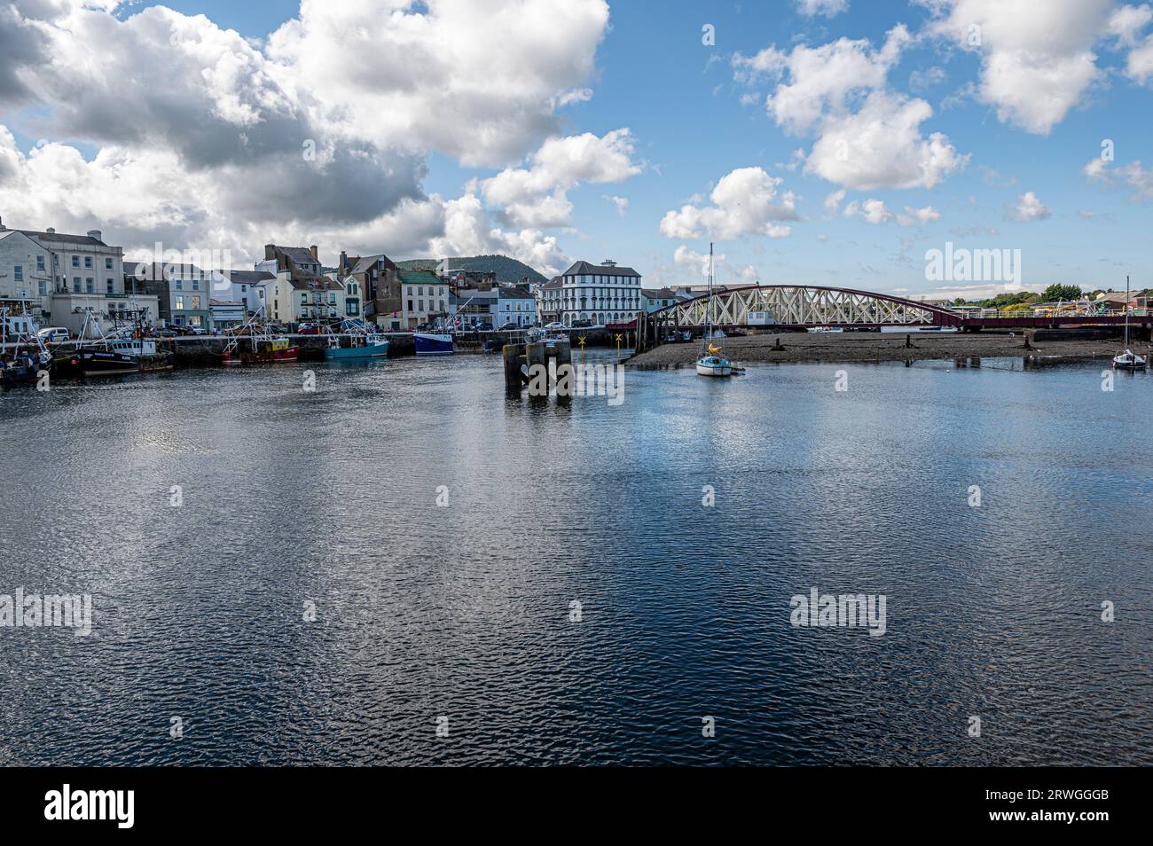 Douglas Harbour in the Isle of Man Stock Photo Alamy