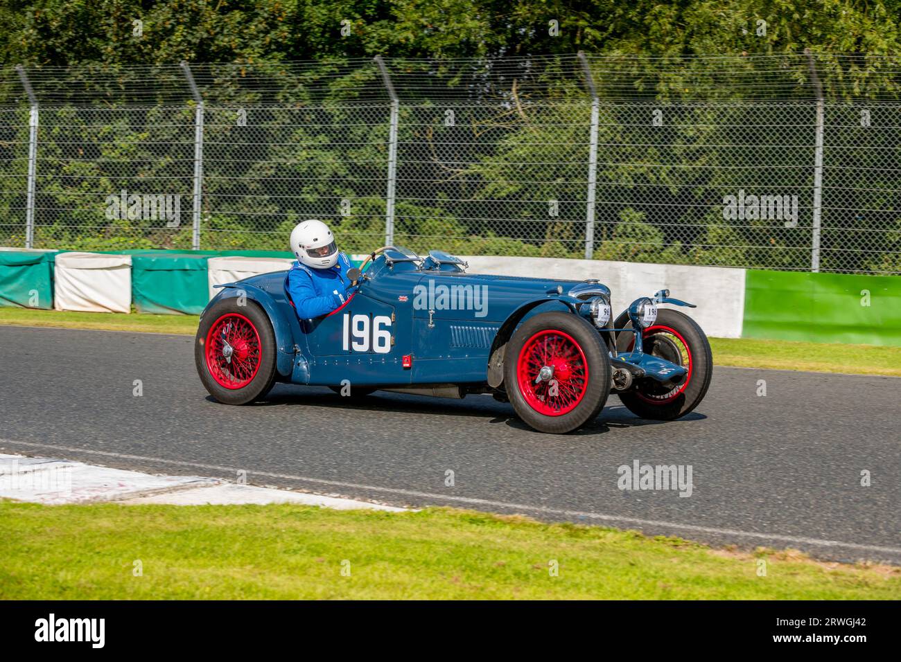 The Vintage Sports Car Club, V.S.C.C. race day event at Mallory Park