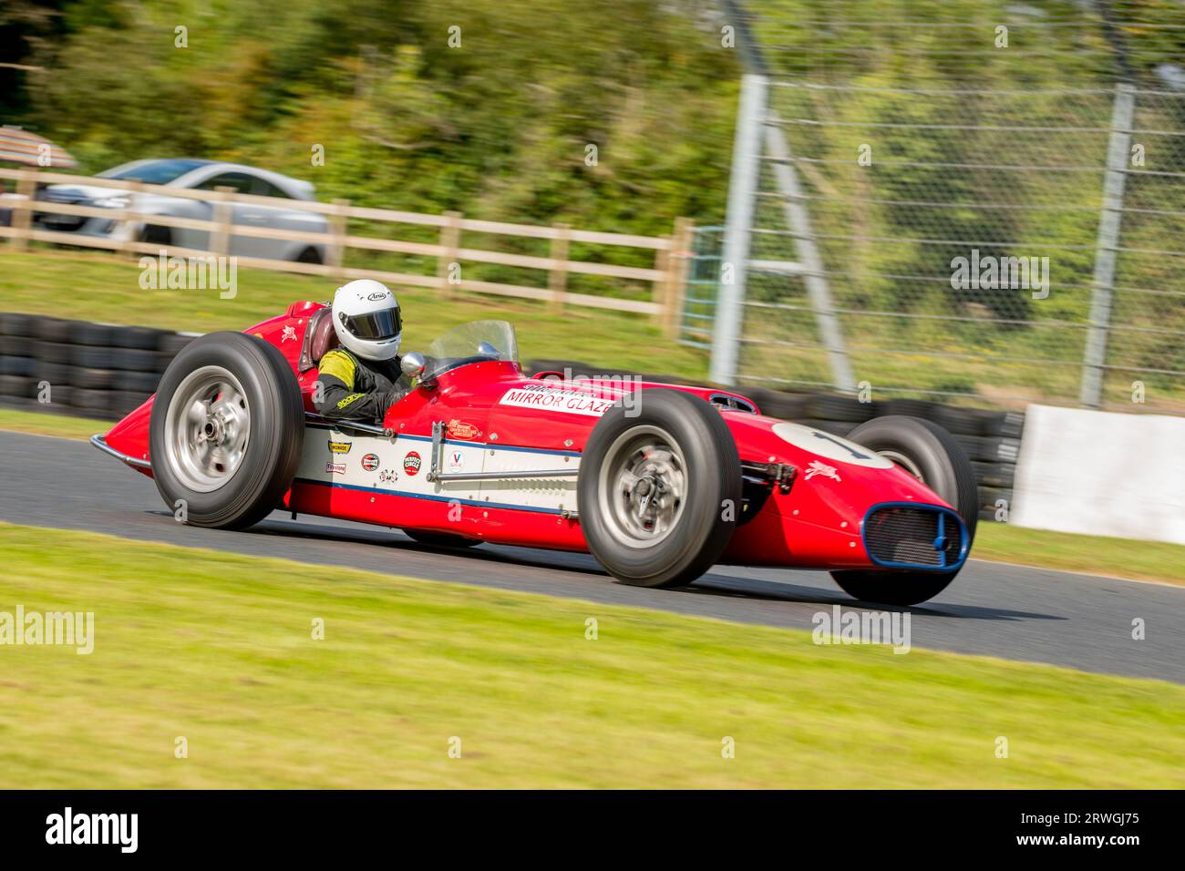 The Vintage Sports Car Club, V.S.C.C. race day event at Mallory Park