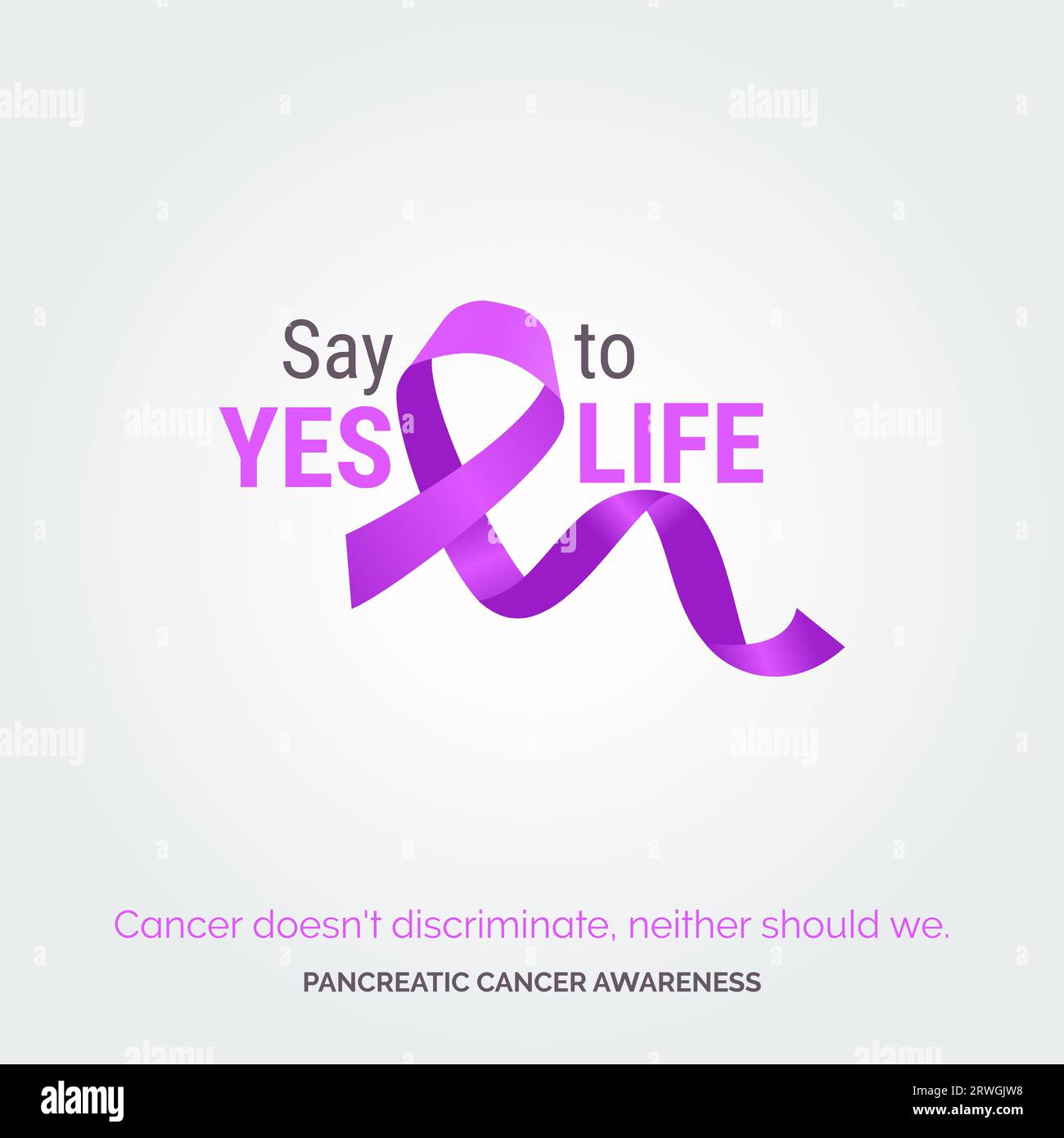 Strength in Unity. Pancreatic Cancer Campaign Stock Vector Image & Art ...