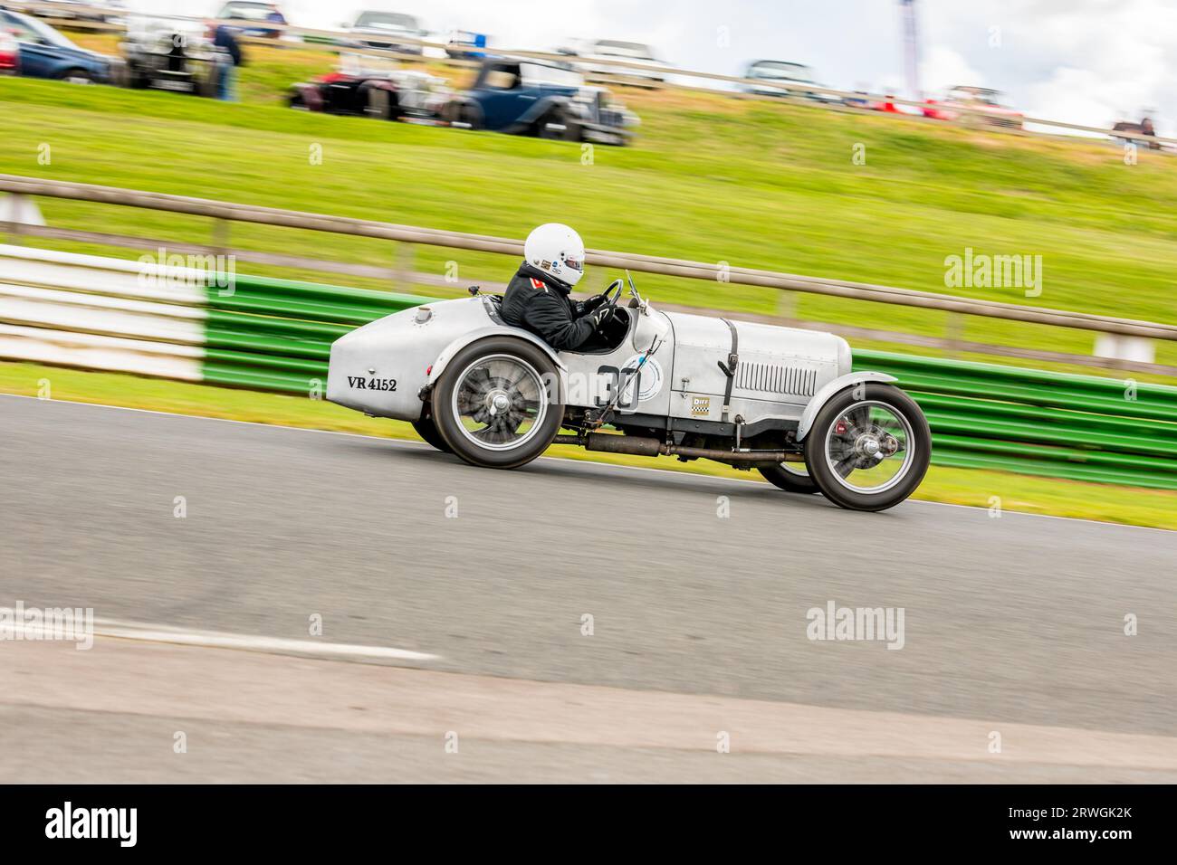 The Vintage Sports Car Club, V.S.C.C. race day event at Mallory Park