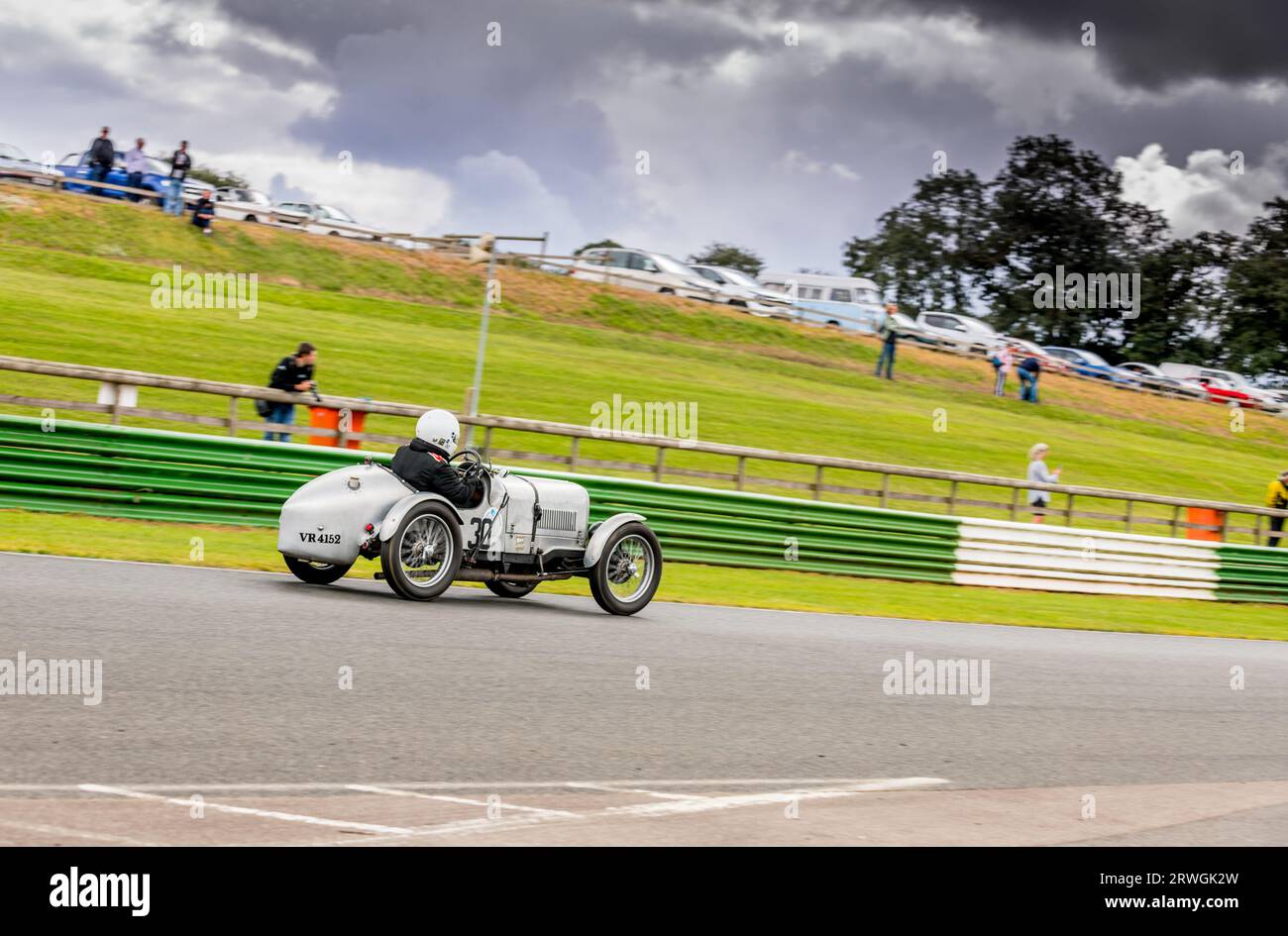 The Vintage Sports Car Club, V.S.C.C. race day event at Mallory Park