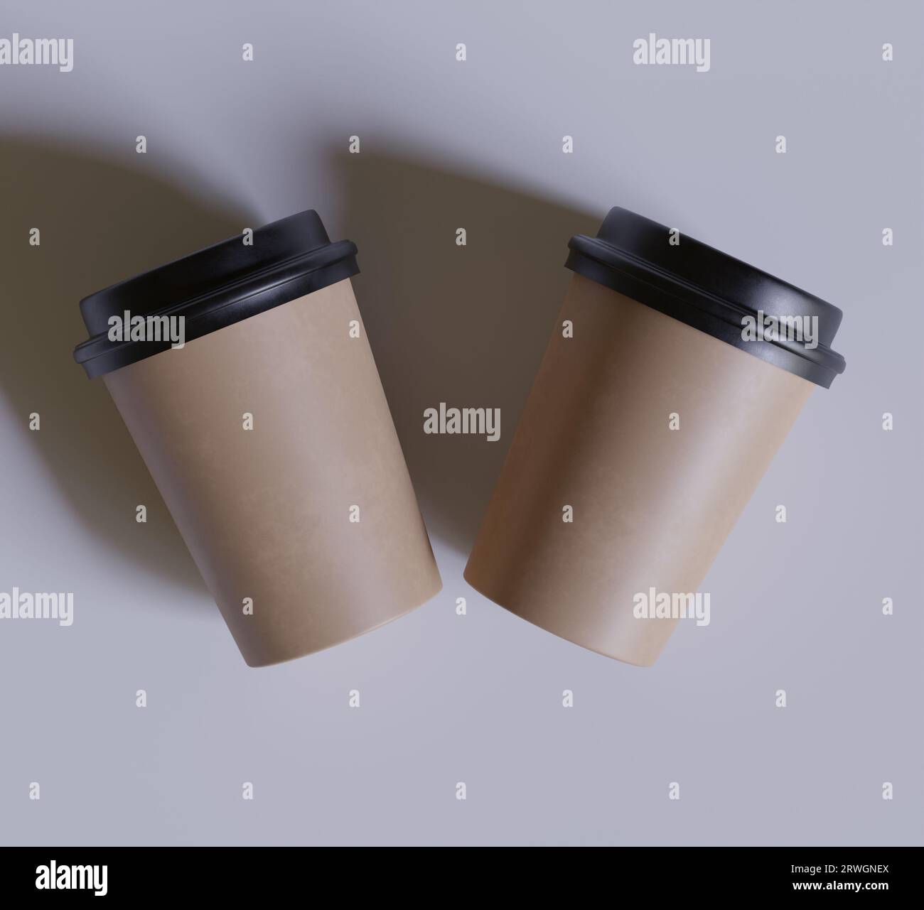 Coffee cup realistic color and realistic textures rendered with 3D ...