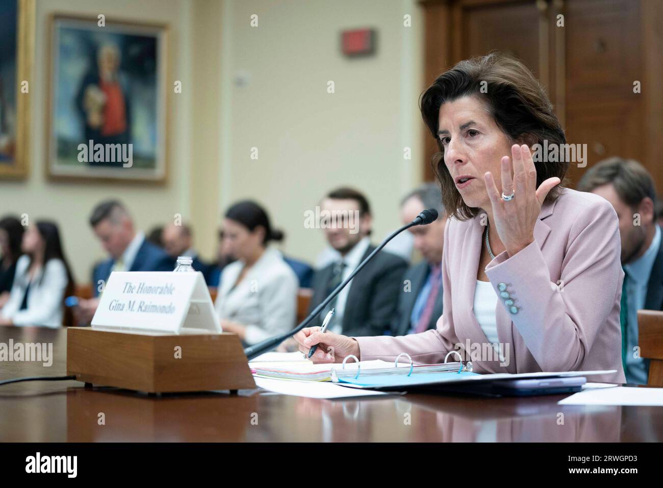 Washington, United States. 19th Sep, 2023. Secretary of Commerce Gina