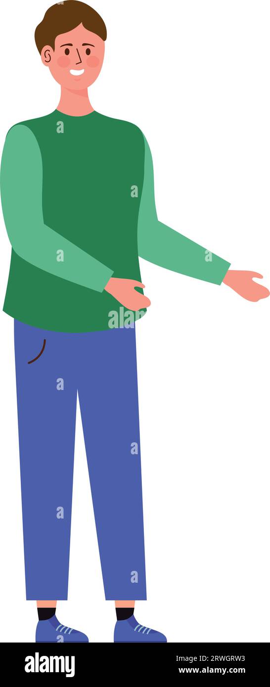man standing icon Stock Vector