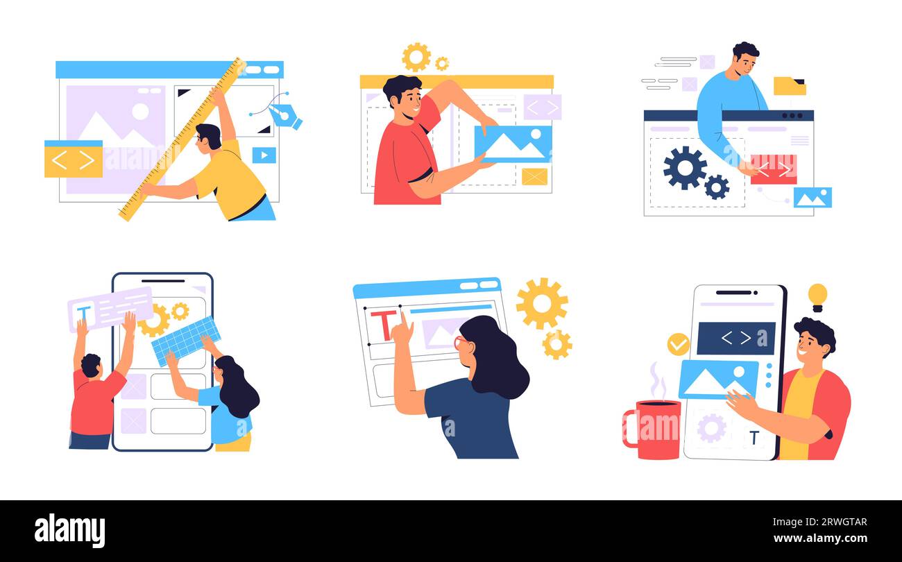 Software development kit application Stock Vector Images - Alamy
