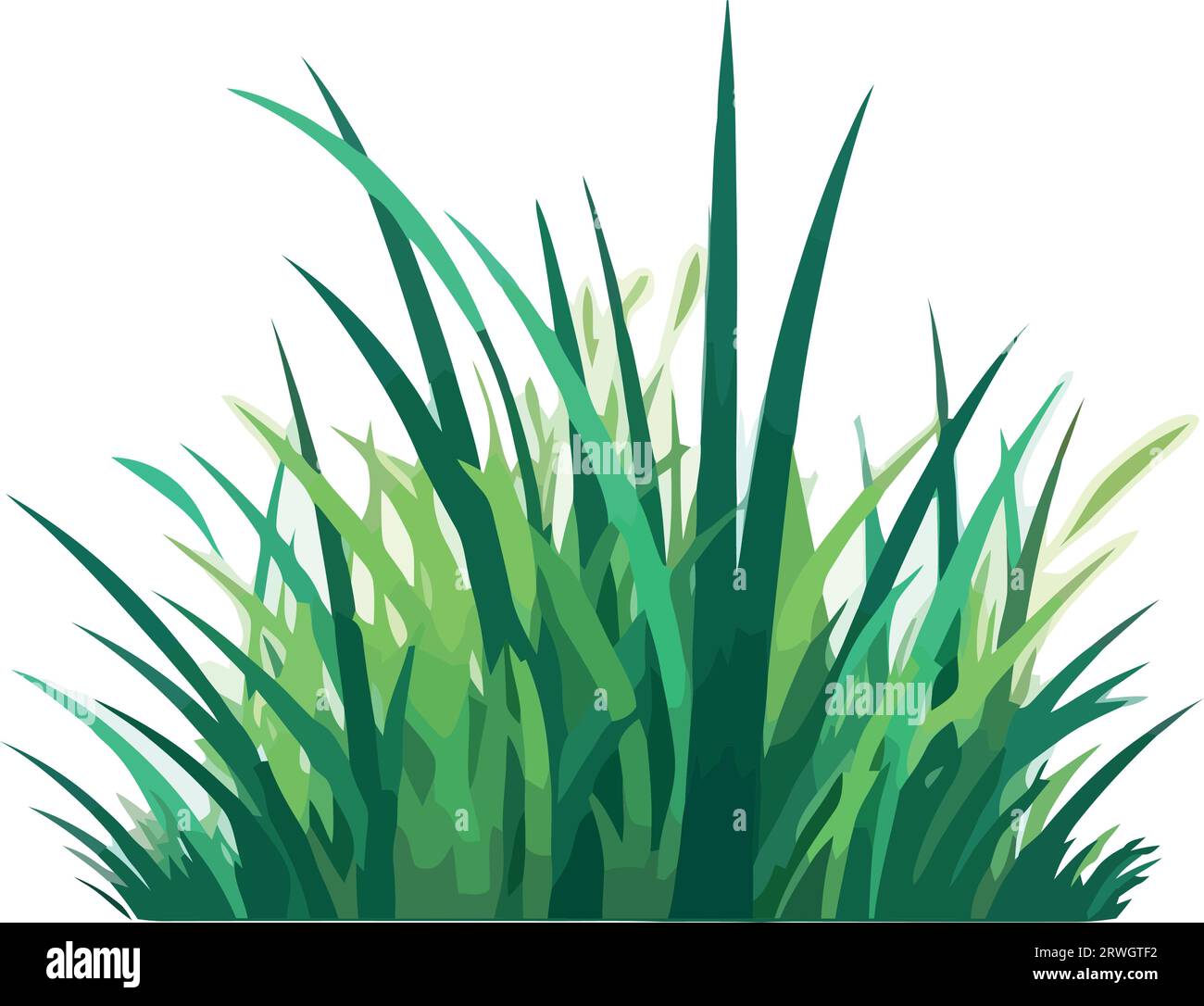 Fresh green meadow Stock Vector Image & Art - Alamy