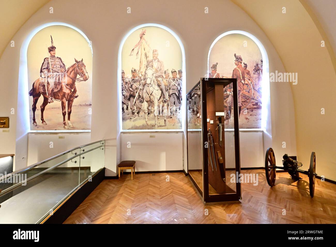 Vienna, Austria. Military History Museum Vienna. The Habsburg Monarchy 1867-1918 Stock Photo