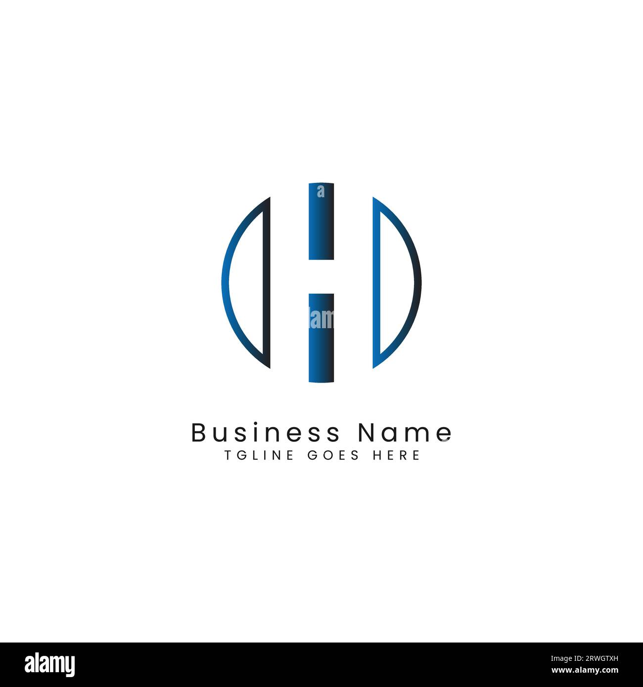 H Hand Written Logo Hi Res Stock Photography And Images Alamy