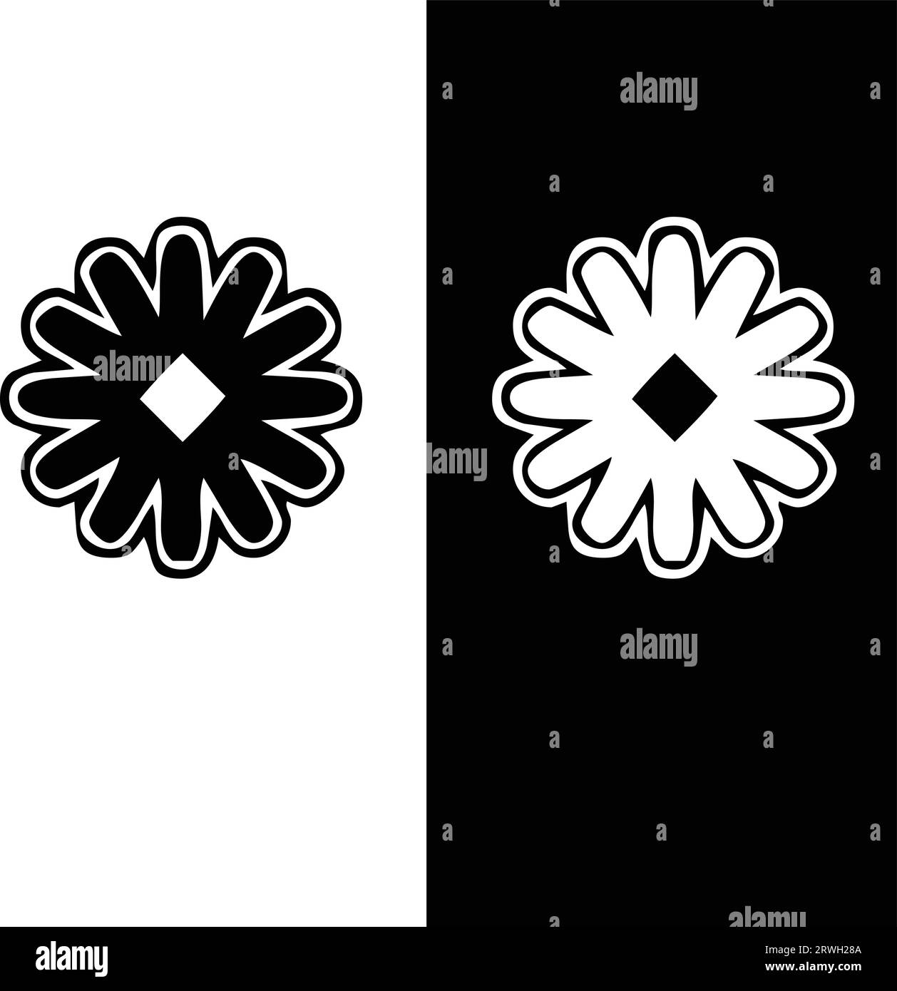 vector flat design arabesque seamless pattern Stock Vector Image & Art ...