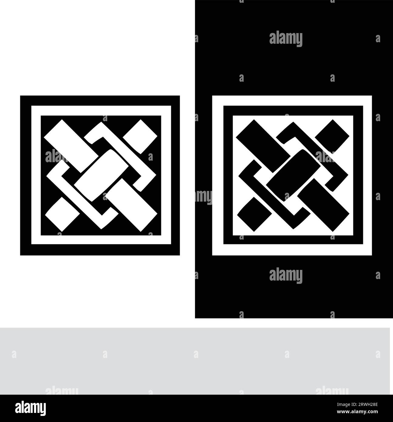 vector flat design arabesque seamless pattern Stock Vector Image & Art ...