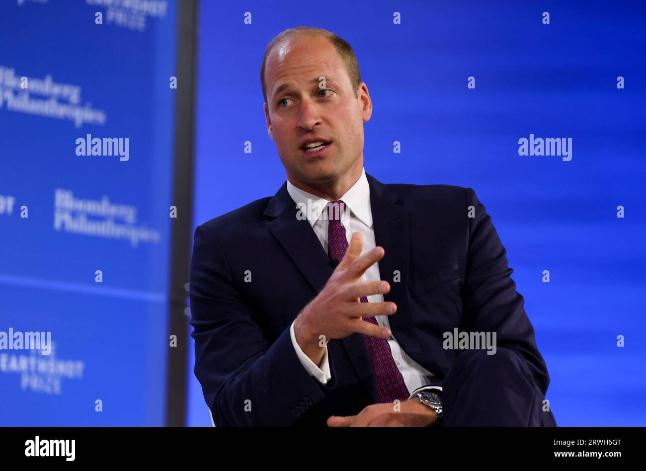 New York, United States. 19th Sep, 2023. Britain's Prince William