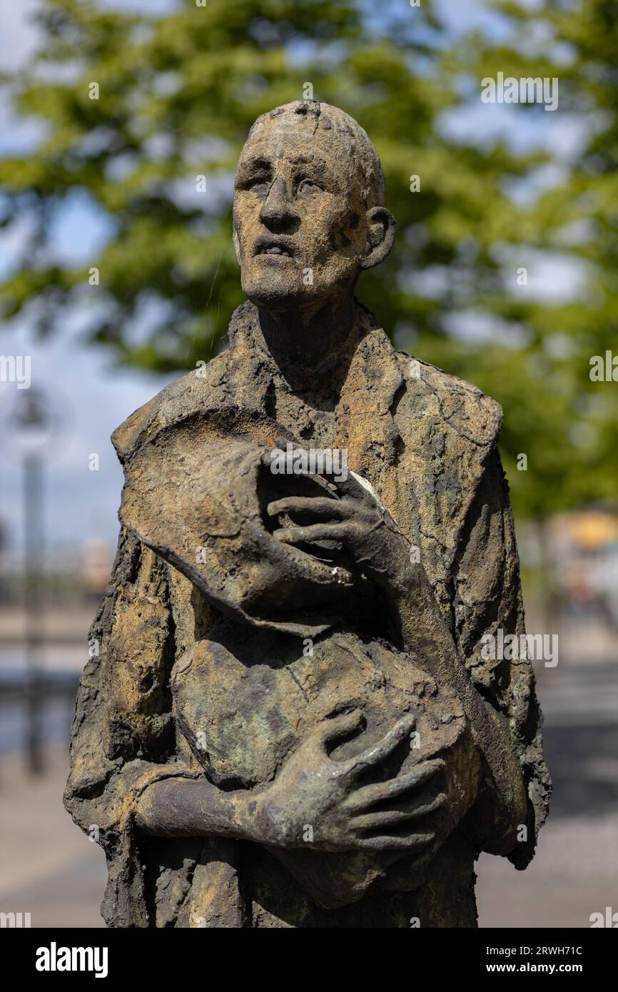 Memorial To The Great Famine Victims In Dublin, Ireland’s Great Famine ...