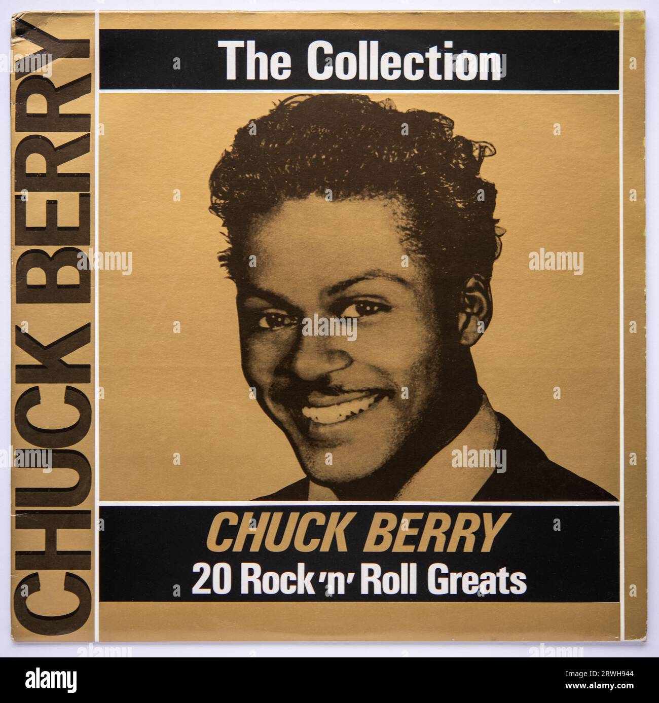 LP cover of the Chuck Berry The Collection 20 Rock 'n' Roll Greats
