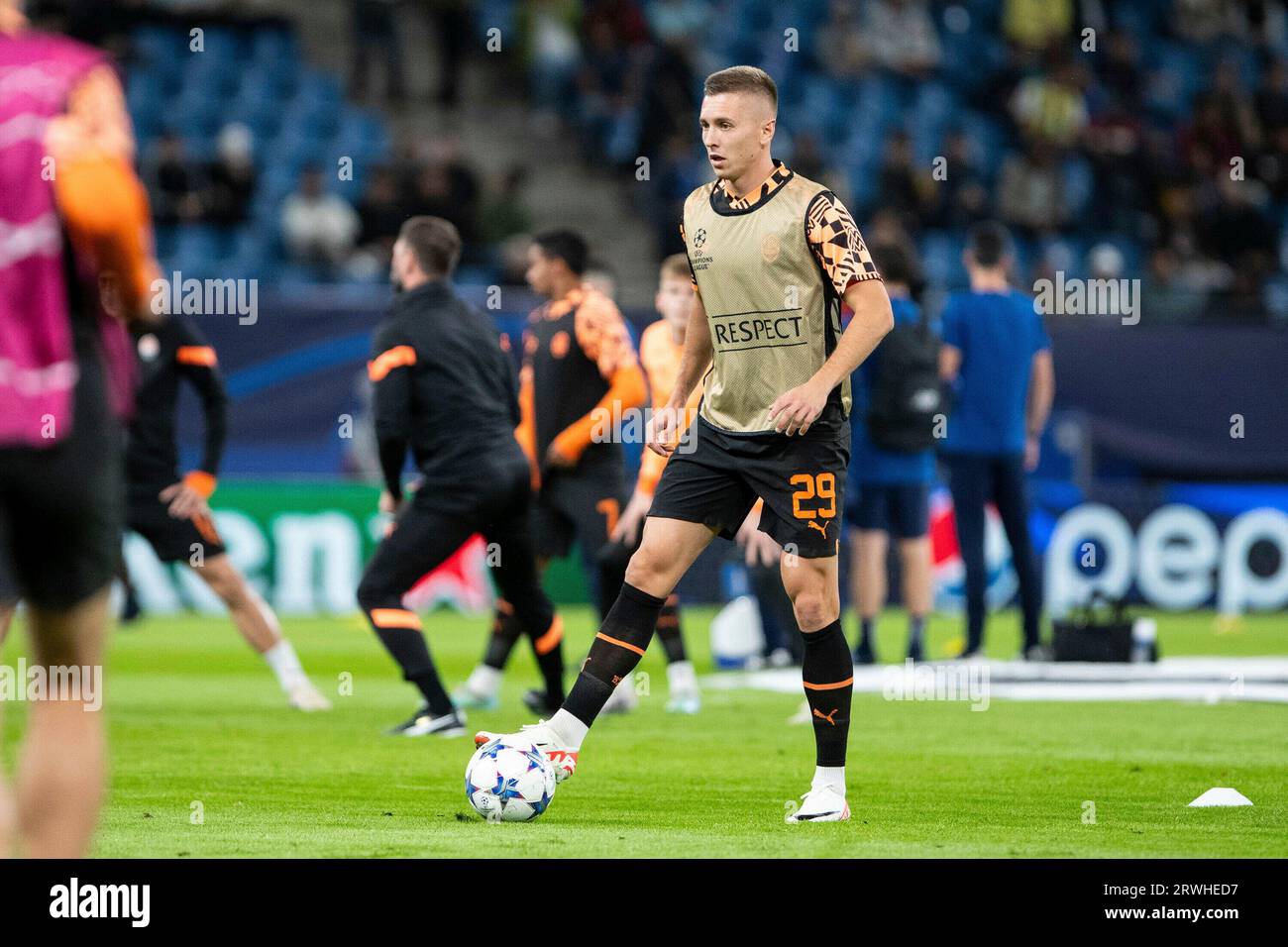 Hamburg, Deutschland. 19th Sep, 2023. Yehor Nazaryna (Shakhtar, 29