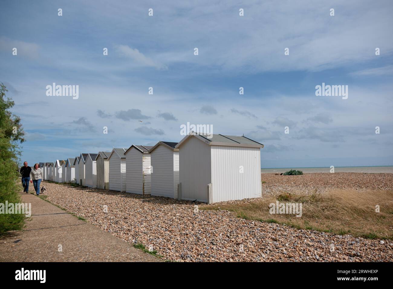 Worthing Beach, West Sussex, Stock Photo