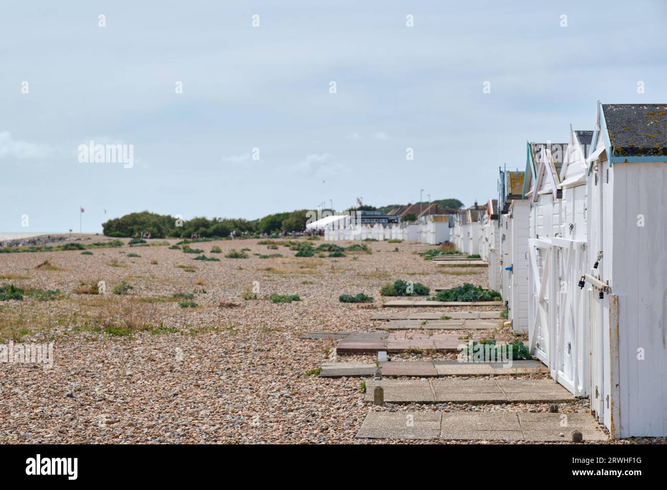 Worthing Beach, West Sussex, Stock Photo