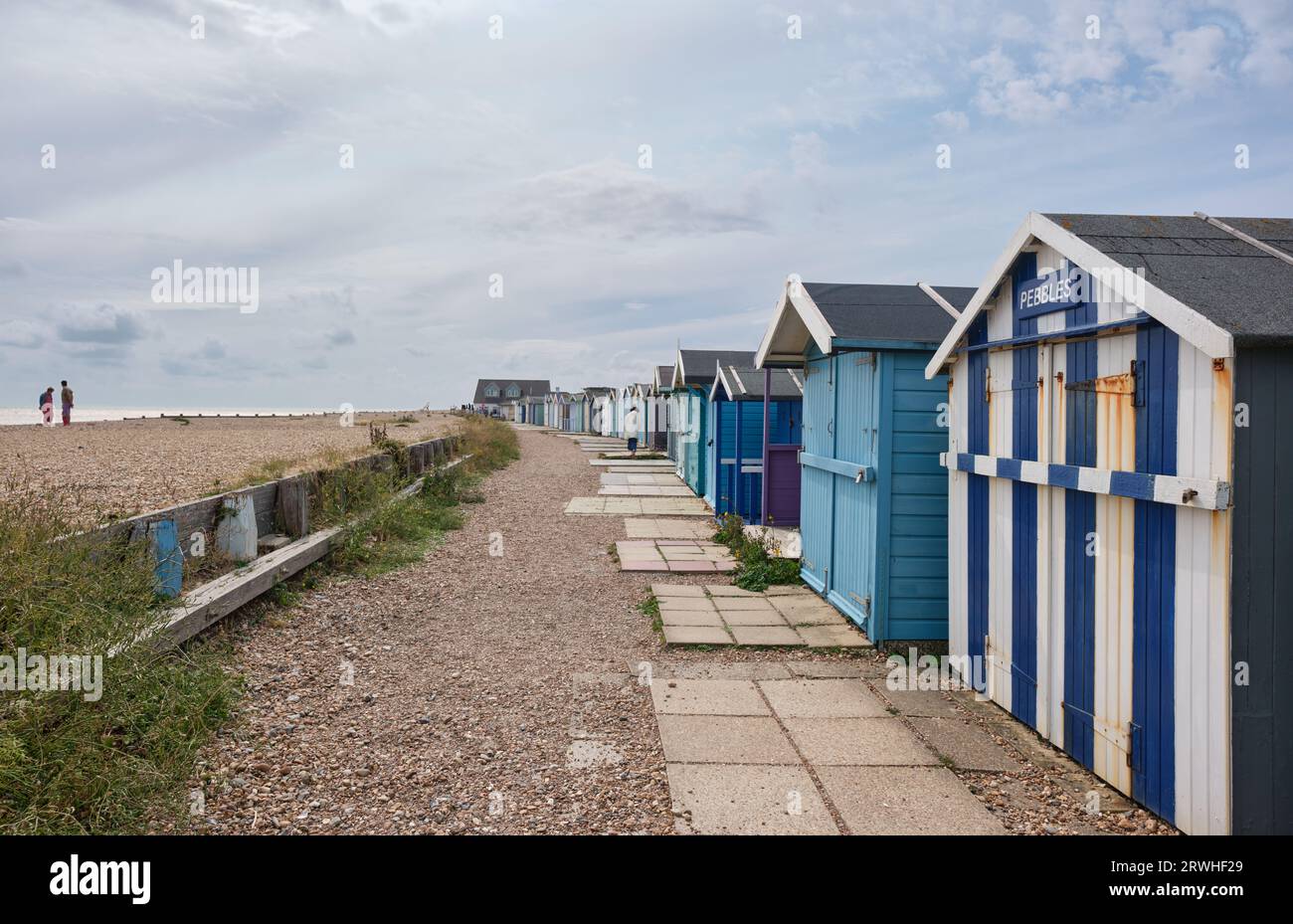 Worthing Beach, West Sussex, Stock Photo