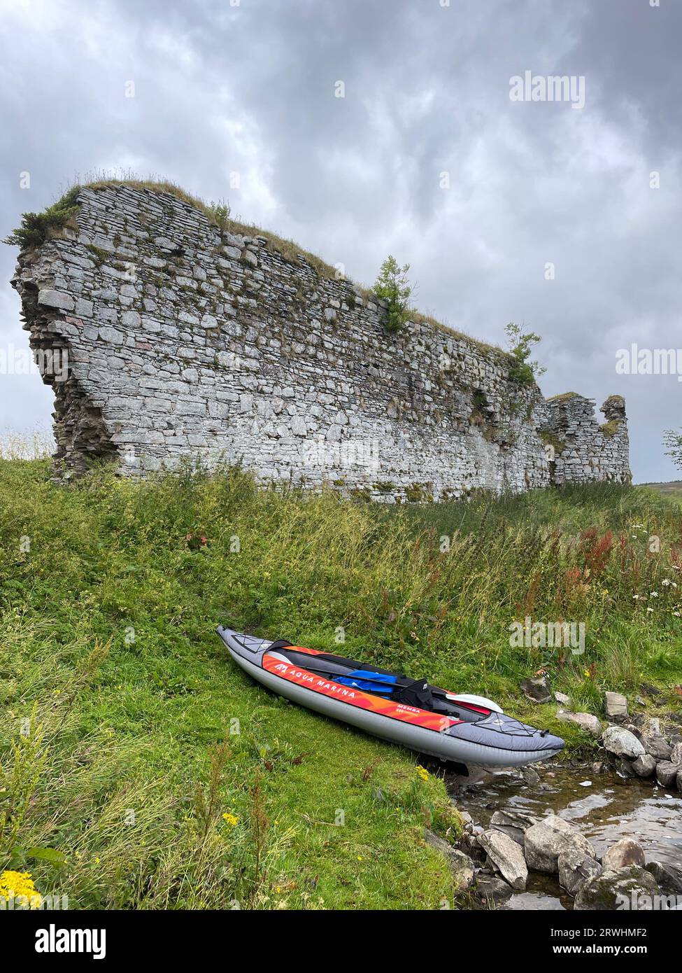 Lochindorb Castle, Scottish Highlands Stock Photo Alamy