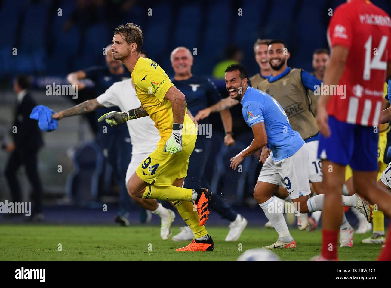 Rome, Italy. 19th Sep, 2023. Ivan Provedel goalkeeper of SS Lazio ...