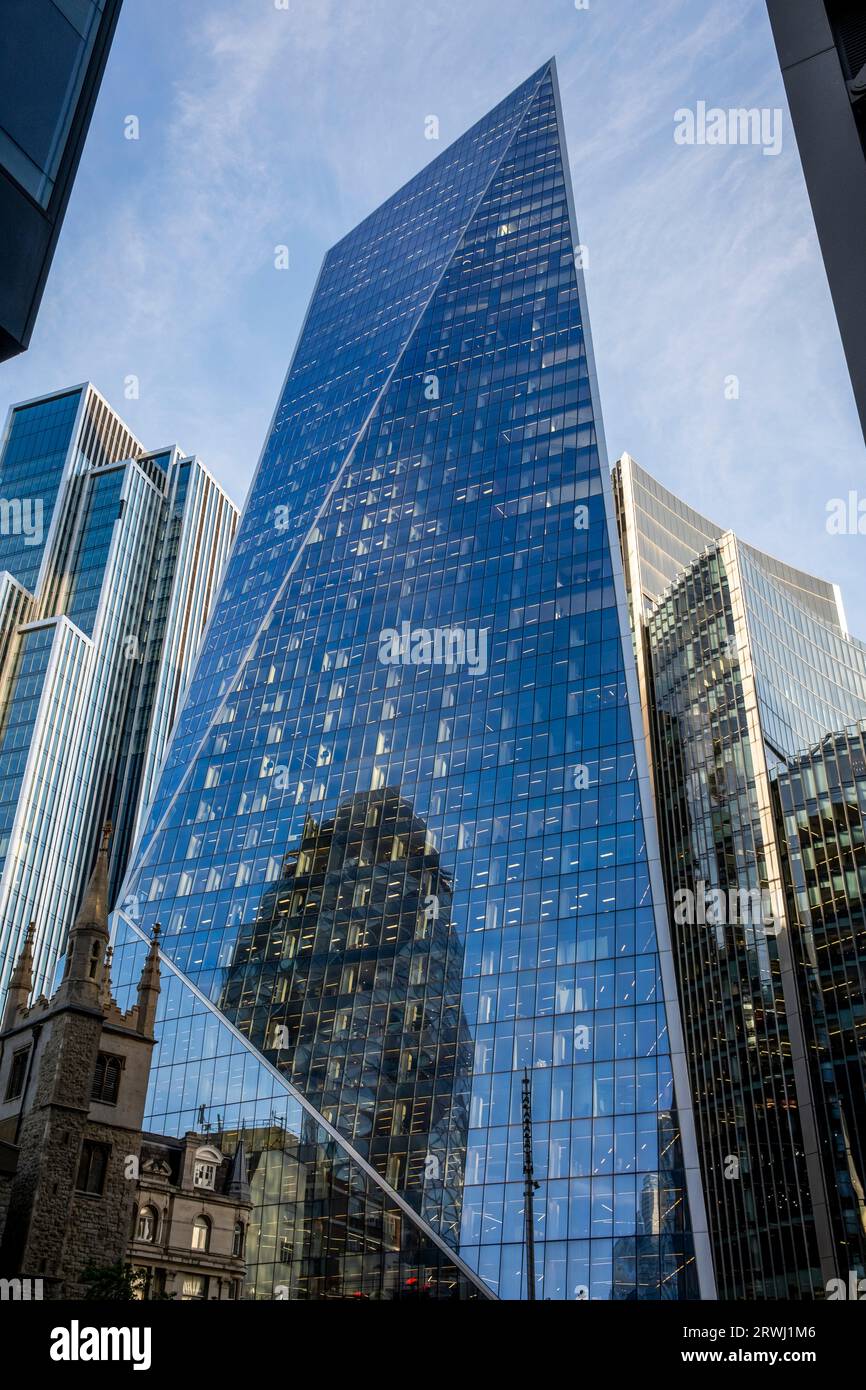 52 Lime Street (The Scalpel) Building, City of London, London, UK. Stock Photo