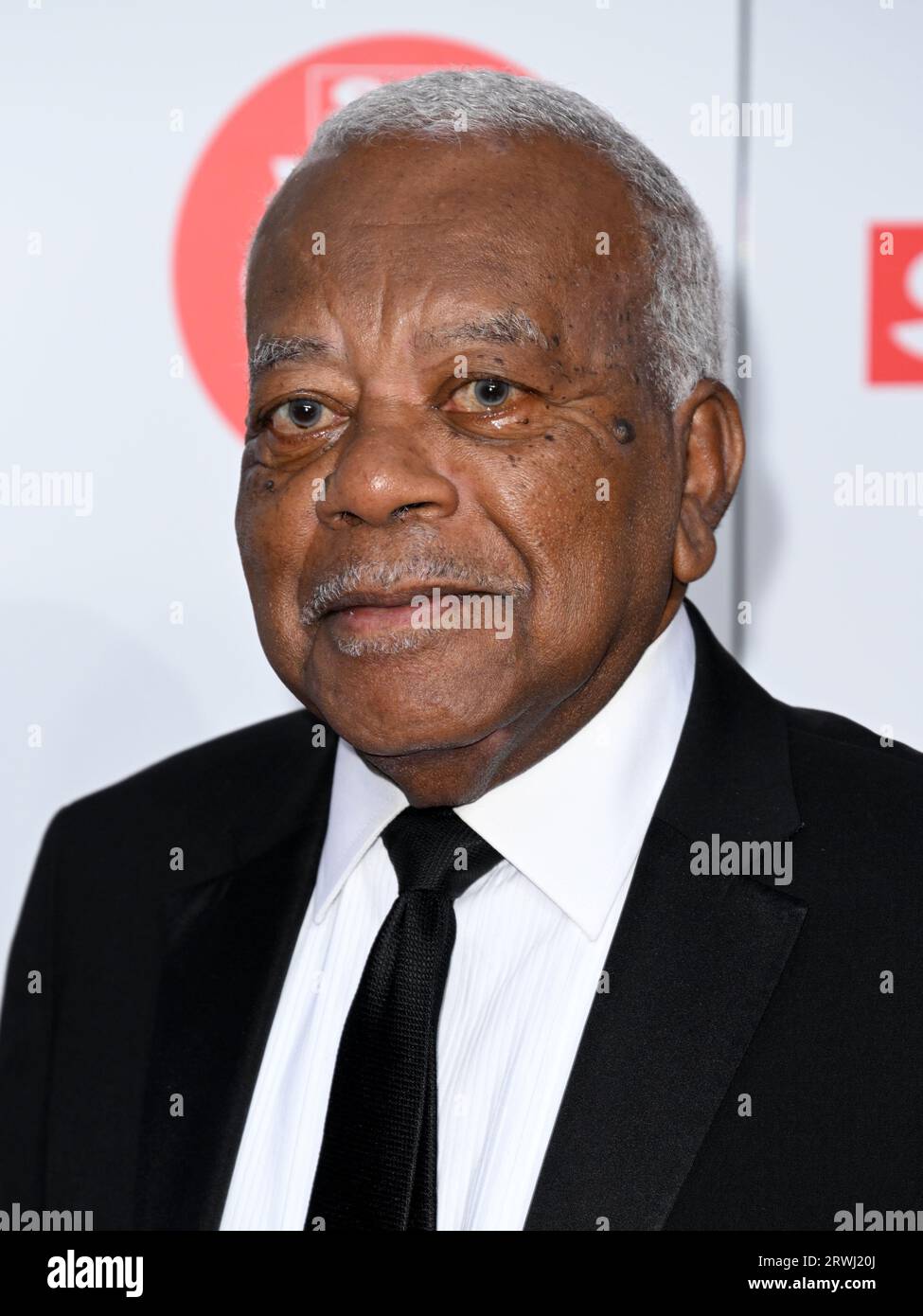 London, UK. September 19th, 2023. Sir Trevor McDonald arriving at The Sun Who Cares Wins Awards